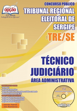 Tribunal Regional Eleitoral / SE (TRE/SE)-TÉCNICO JUDICIÁRIO – ÁREA ADMINISTRATIVA